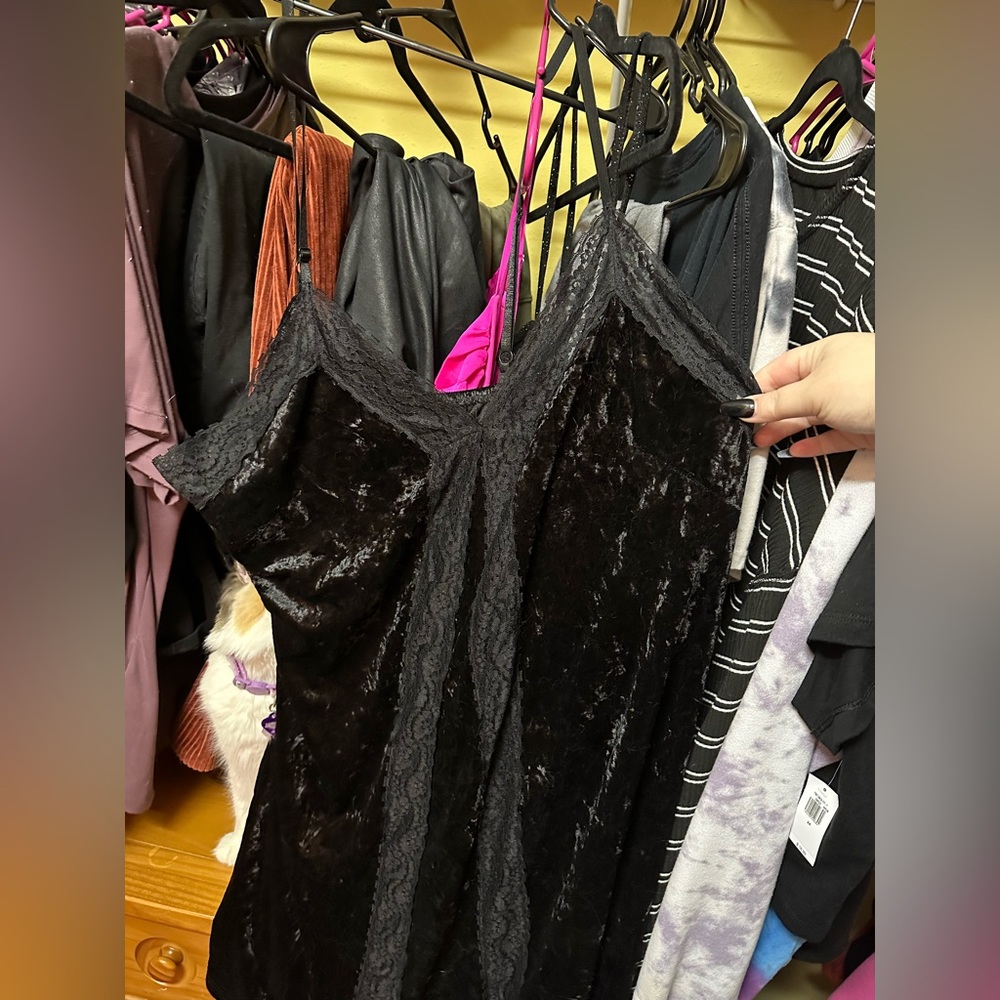 Velvet dress/mumu